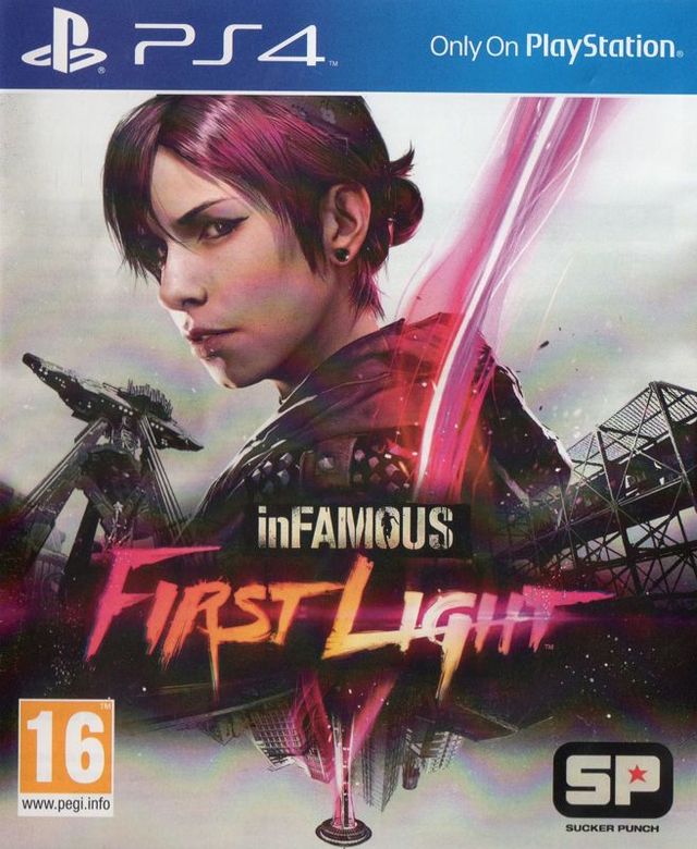 Game cover: inFAMOUS: First Light
