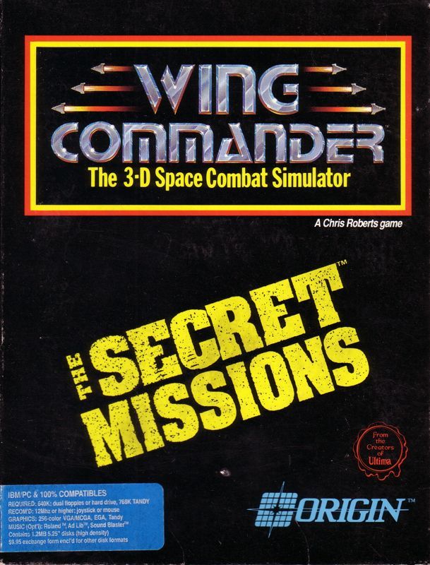 Game cover: Wing Commander: The Secret Missions