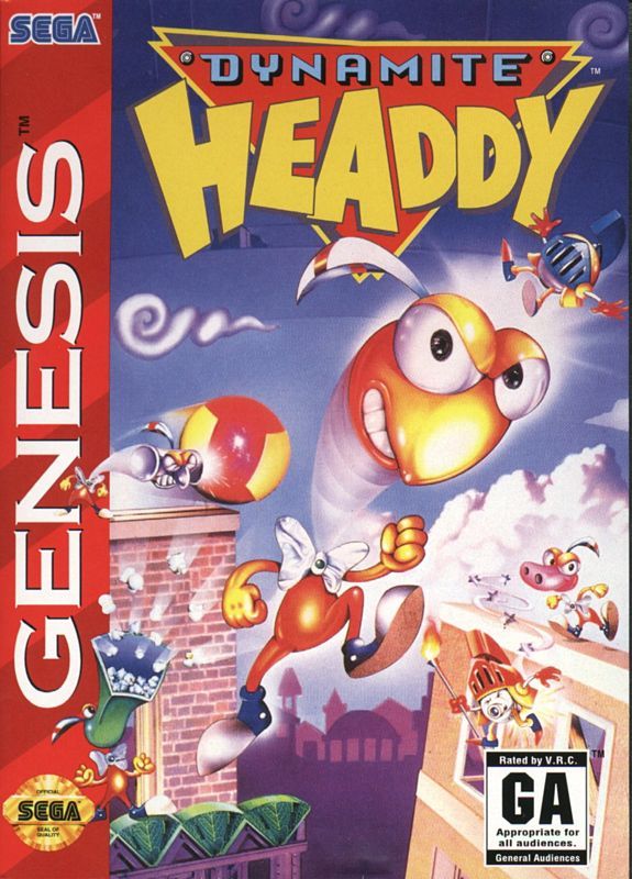 Game cover: Dynamite Headdy