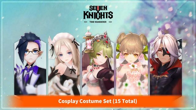 Game cover: Seven Knights: Time Wanderer - Cosplay Costume Set (15 Total)