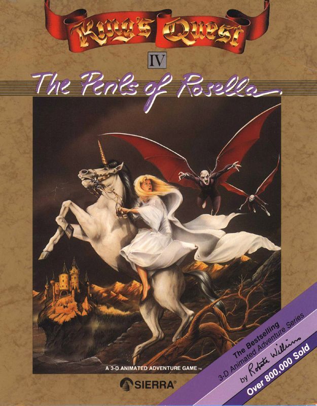 Game cover: King's Quest IV: The Perils of Rosella