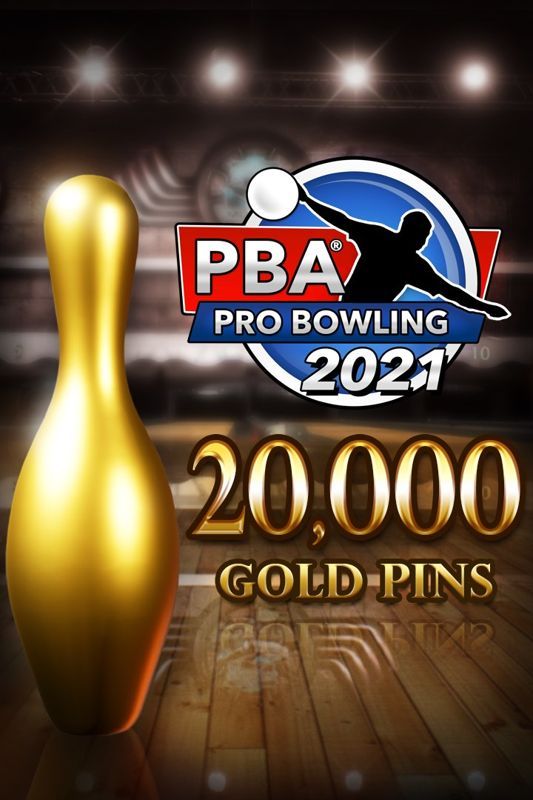 Game cover: PBA Pro Bowling 2021: 20,000 Gold Pins