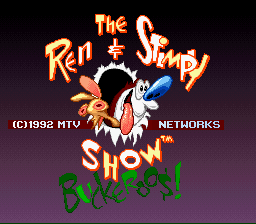 Game cover: The Ren & Stimpy Show: Buckeroo$!