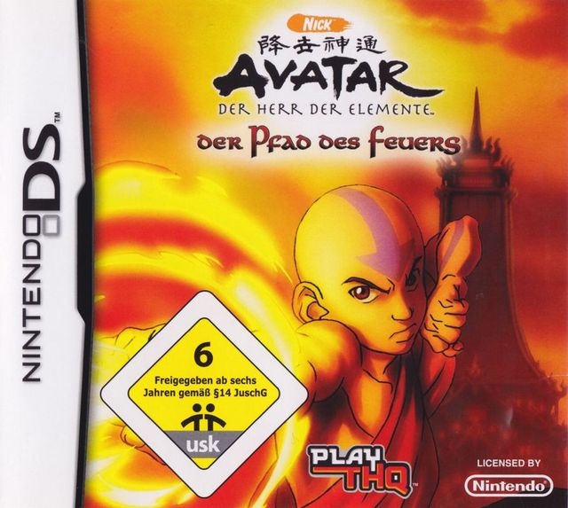 Game cover: Avatar: The Last Airbender - Into the Inferno