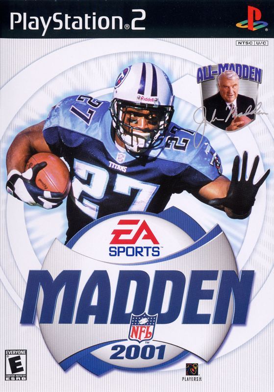 Game cover: Madden NFL 2001