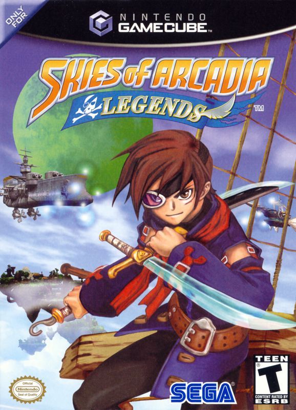 Game cover: Skies of Arcadia: Legends