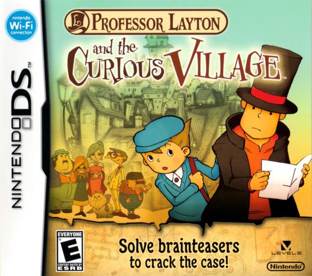 Game cover: Professor Layton and the Curious Village