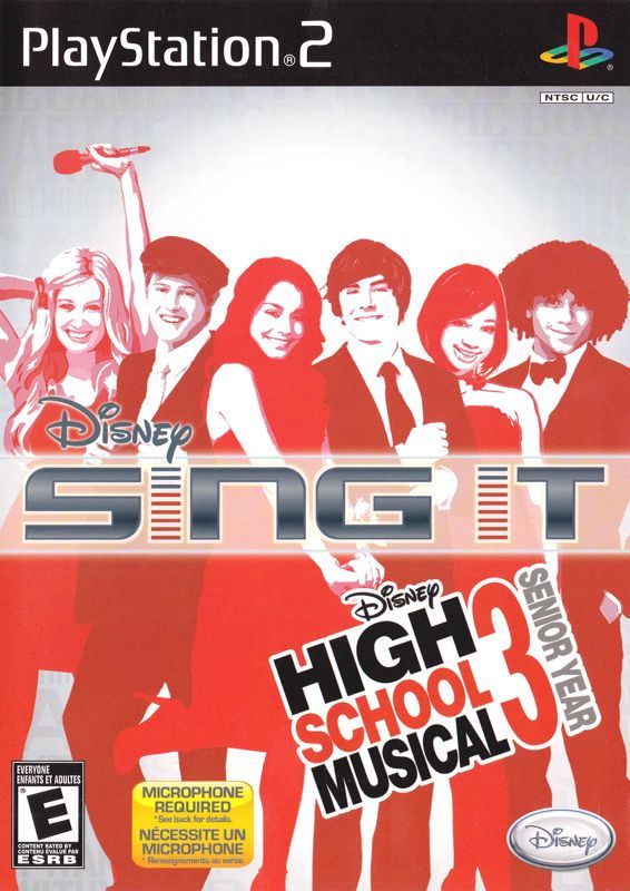 Game cover: Disney Sing It: High School Musical 3 - Senior Year