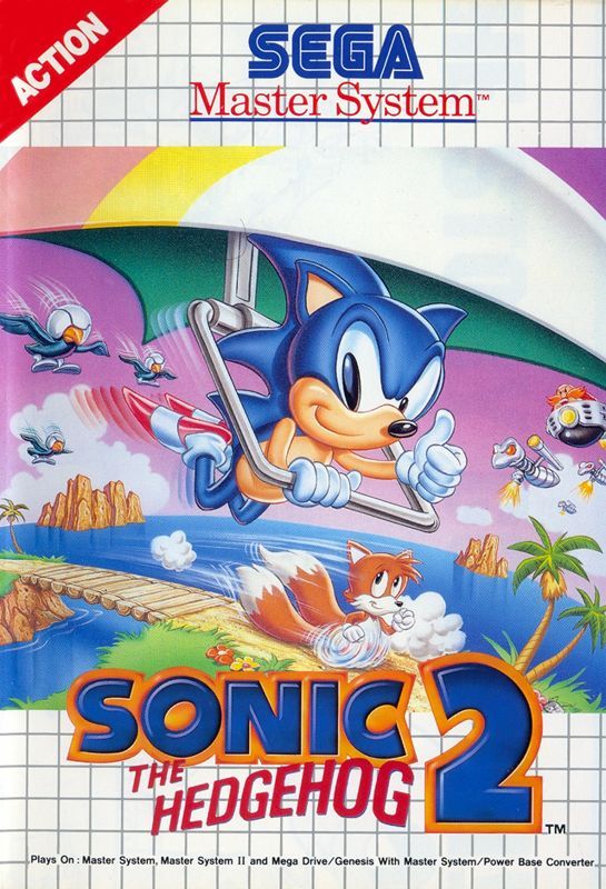 Game cover: Sonic the Hedgehog 2
