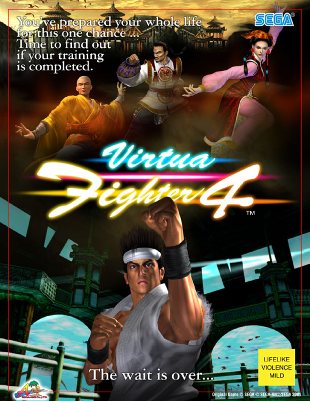 Game cover: Virtua Fighter 4