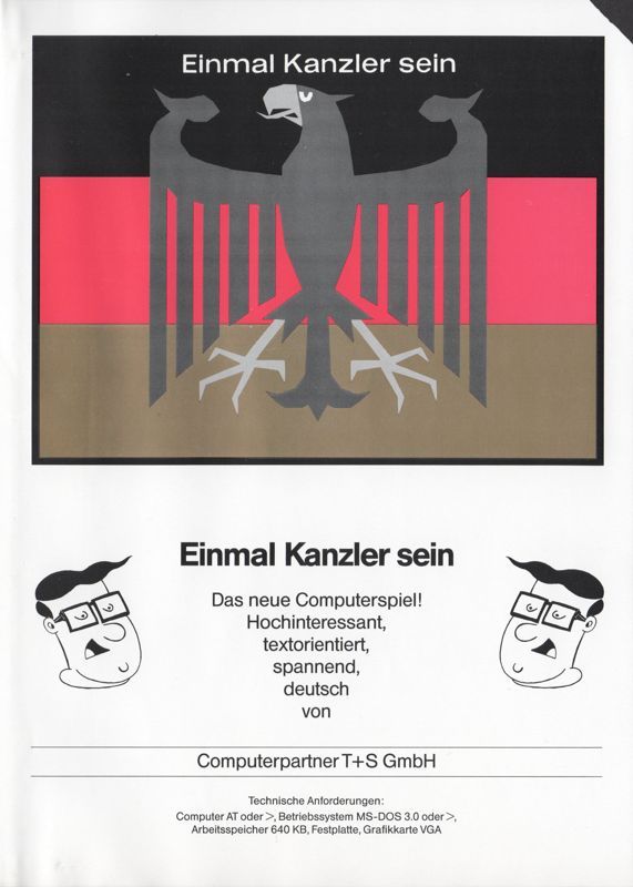 Game cover: Einmal Kanzler sein