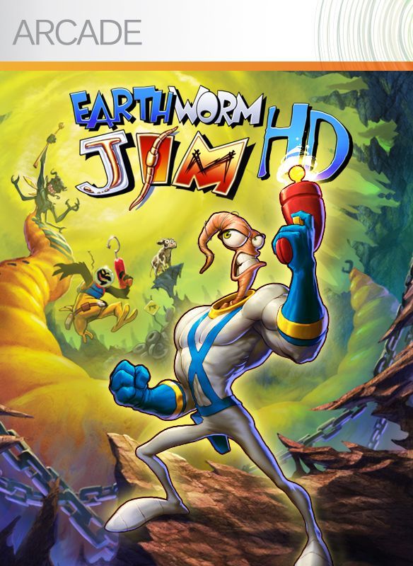 Game cover: Earthworm Jim HD
