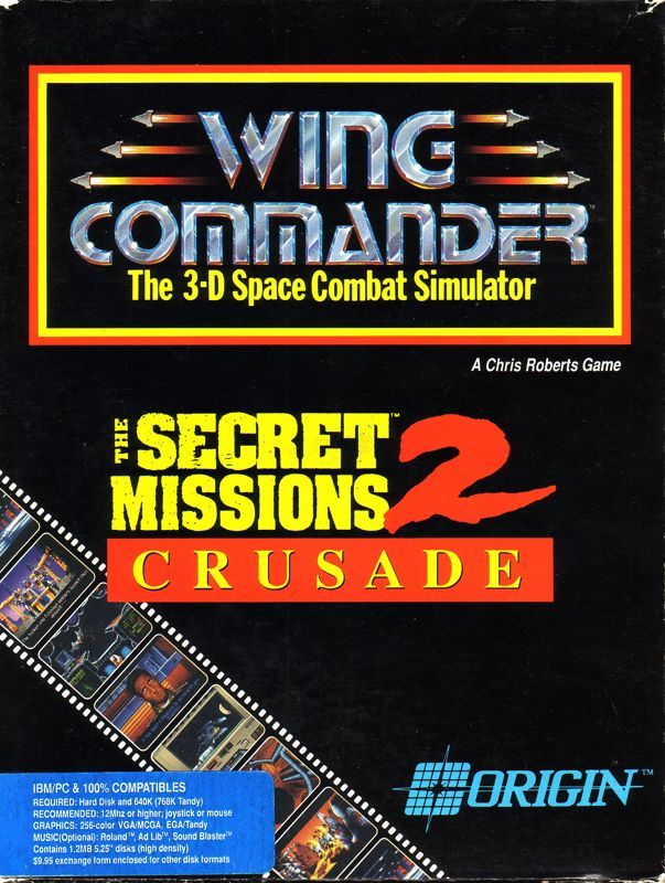 Game cover: Wing Commander: The Secret Missions 2 - Crusade