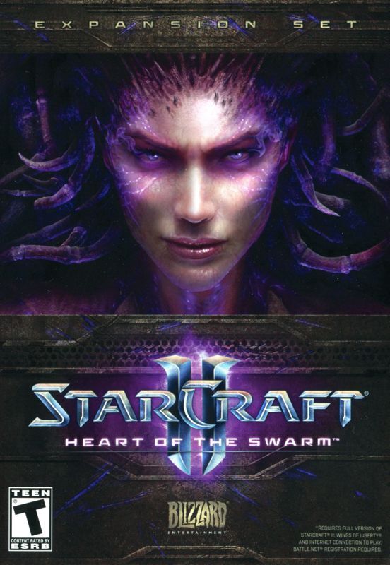 Game cover: StarCraft II: Heart of the Swarm