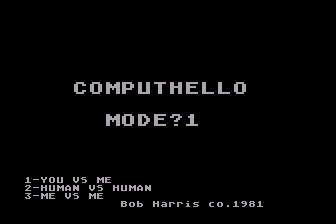Game cover: Computhello