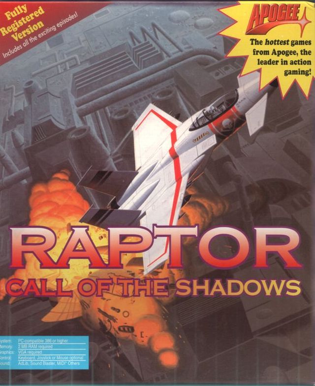 Game cover: Raptor: Call of the Shadows