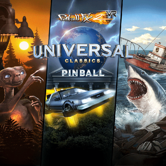 Game cover: Pinball FX2 VR: Universal Classics Pinball