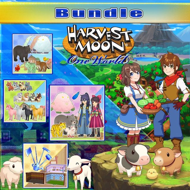 Game cover: Harvest Moon: One World Bundle