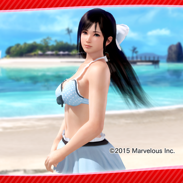 Game cover: Senran Kagura: Estival Versus x Dead or Alive: Xtreme 3 - Senran Kagura 2nd Collaboration: Swimsuit (Kokoro)