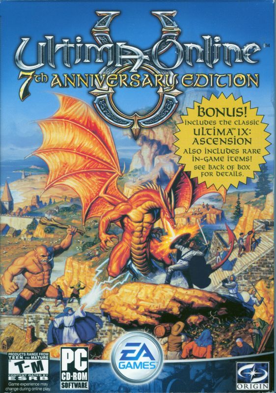 Game cover: Ultima Online: 7th Anniversary Edition