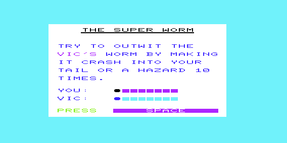 Game cover: Super Worm