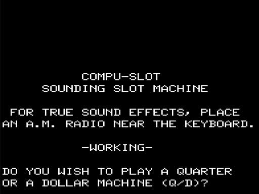 Game cover: Slot Machine
