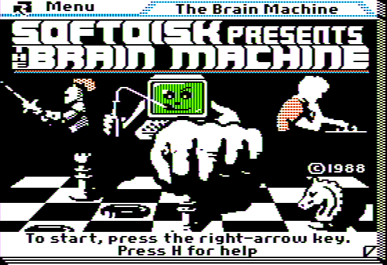 Game cover: The Brain Machine
