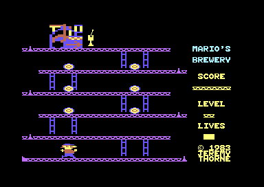 Game cover: Mario's Brewery