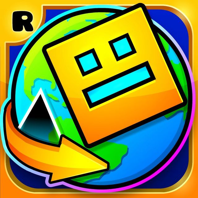 Game cover: Geometry Dash: World