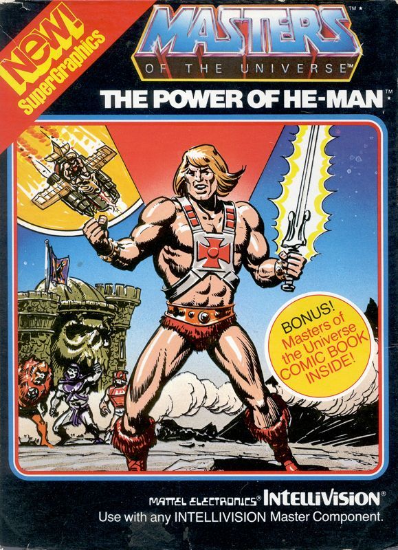 Game cover: Masters of the Universe: The Power of He-Man