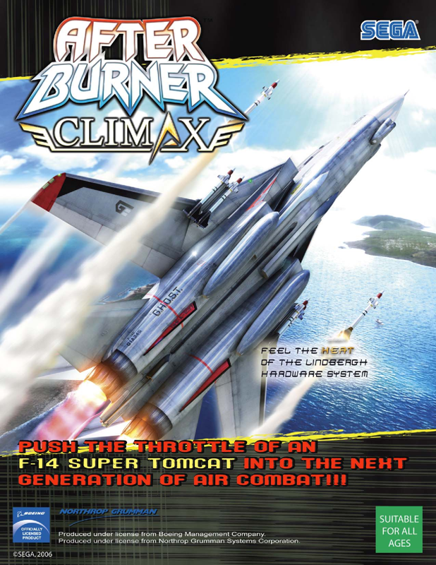 Game cover: After Burner: Climax