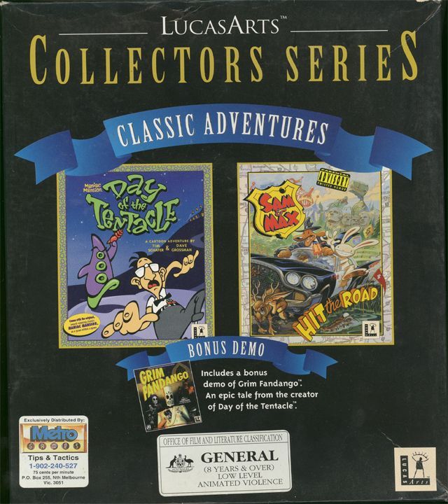 Game cover: Sam & Max and Day of the Tentacle Classic Adventures Pack