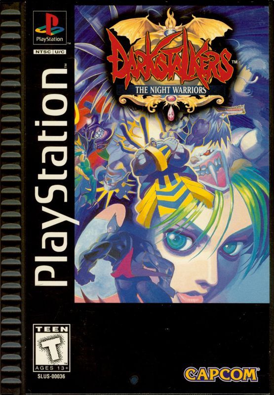Game cover: Darkstalkers: The Night Warriors