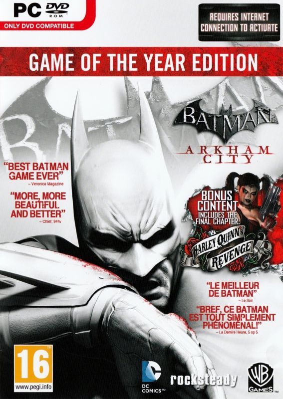Game cover: Batman: Arkham City - Game of the Year Edition