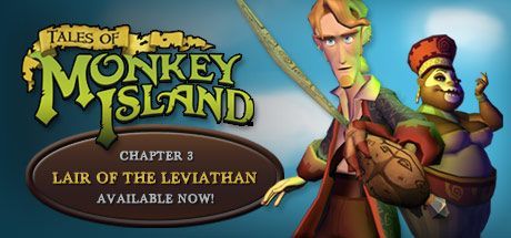 Game cover: Tales of Monkey Island: Chapter 3 - Lair of the Leviathan