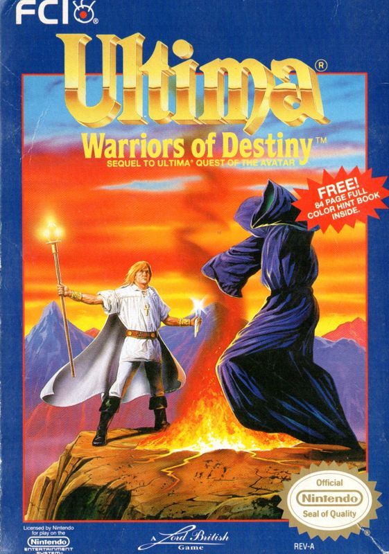 Game cover: Ultima: Warriors of Destiny