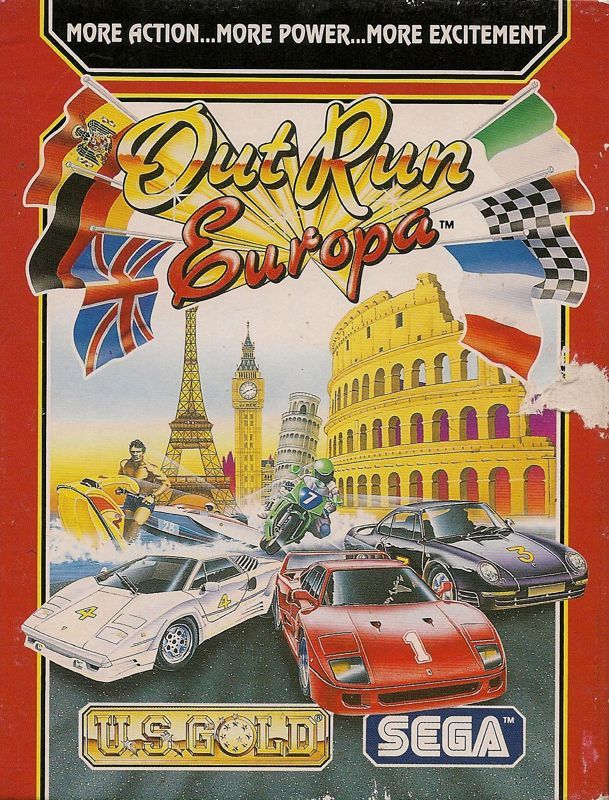 Game cover: OutRun Europa