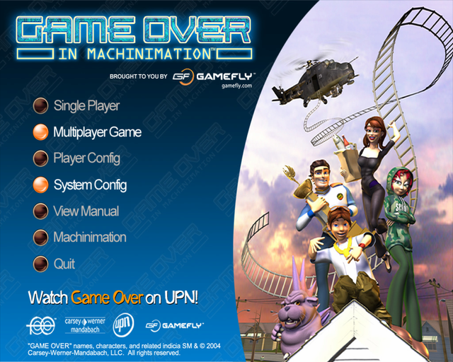 Game cover: Game Over in Machinimation