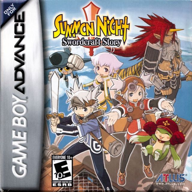 Game cover: Summon Night: Swordcraft Story