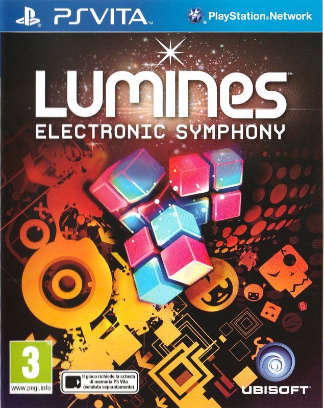 Game cover: Lumines: Electronic Symphony