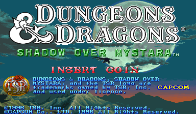 Game cover: Dungeons & Dragons: Shadow Over Mystara