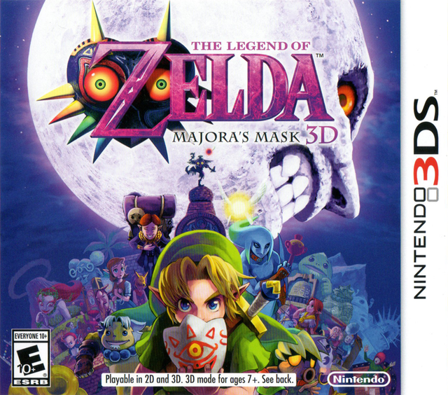 Game cover: The Legend of Zelda: Majora's Mask 3D