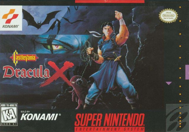 Game cover: Castlevania: Dracula X