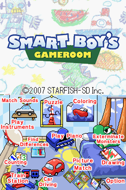 Game cover: Smart Boy's Gameroom