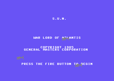 Game cover: War Lord of Atlantis