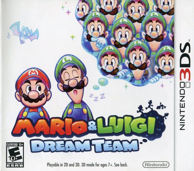 Game cover: Mario & Luigi: Dream Team