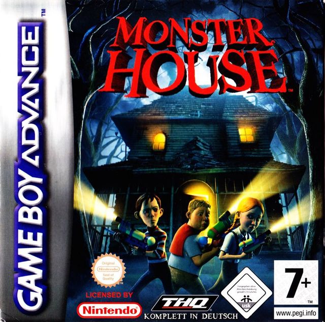 Game cover: Monster House
