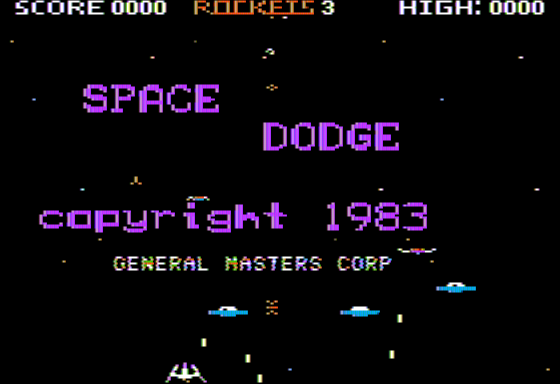 Game cover: Space Dodge