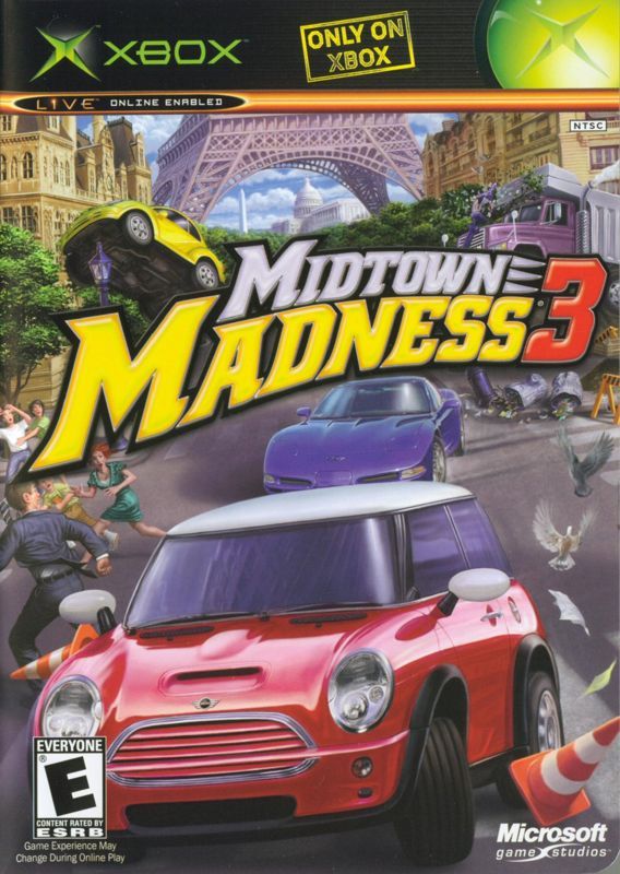 Game cover: Midtown Madness 3