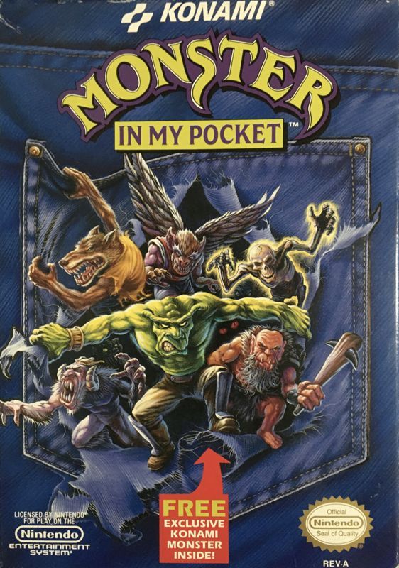 Game cover: Monster in My Pocket